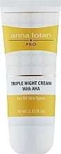 Восстанавливающий ночной крем для лица тройного действия - Anna Lotan Pro Triple Night Cream — фото N1