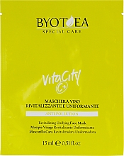 Духи, Парфюмерия, косметика Восстанавливающая маска для лица с витамином С - Byothea Face Care VitaCity C+ Anti-Pollution