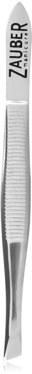 Прямий пінцет косметичний для брів, Т-036 - Zauber — фото N1