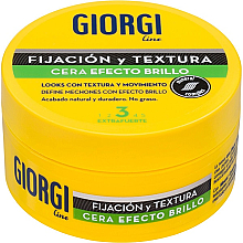 Парфумерія, косметика Віск для волосся - Giorgi Line Shine Effect Wax Nº3