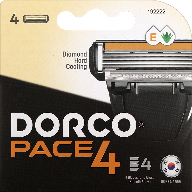 Сменные кассеты для бритья - Dorco PACE 4 — фото N1