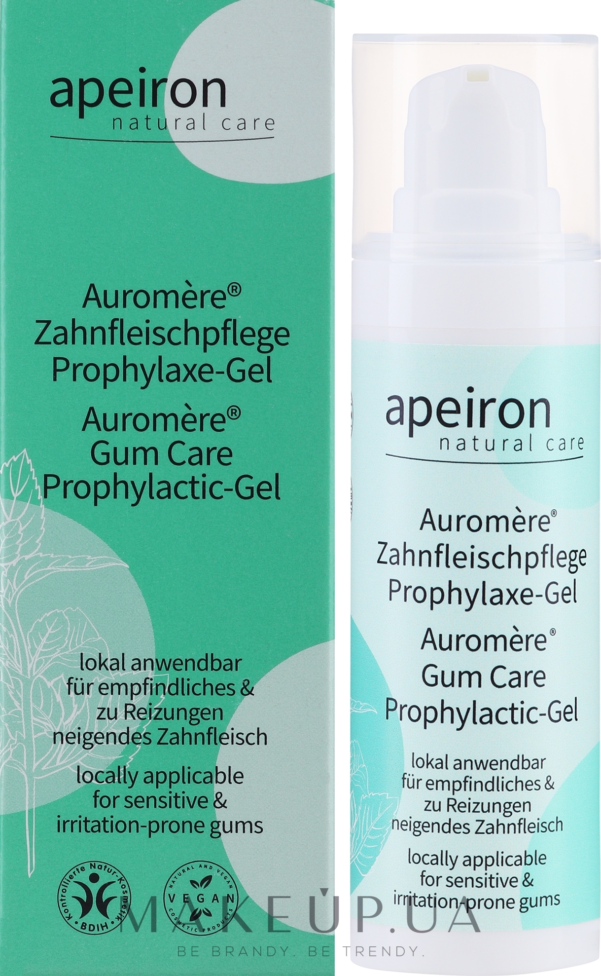 Профилактический гель для десен - Apeiron Auromere Gum Care Prophylaxis Gel — фото 30ml