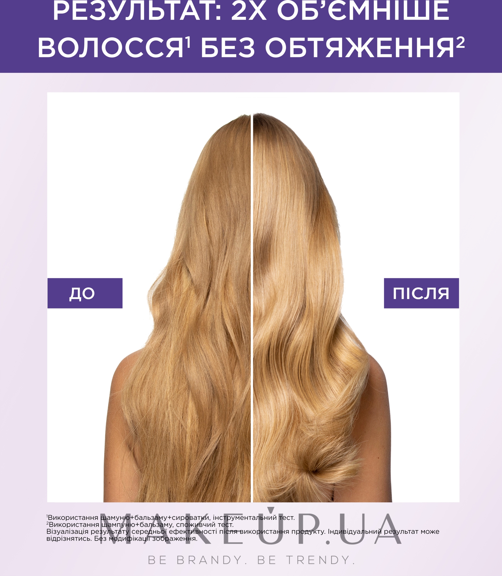 Шампунь-філер з гіалуроновою кислотою для волосся, яке потребує зволоження та об'єму