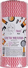 Універсальні серветки в рулоні, 25х30см 50г/м2, рожева хвиля - Panni Mlada — фото N1