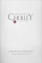 Духи, Парфюмерия, косметика Ампулы с гиалуроновой кислотой для лица - Cholley Hyaluron Ampoules