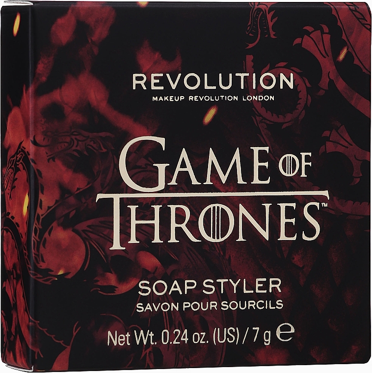 Мыло для укладки бровей - Makeup Revolution Game Of Thrones Soap Styler — фото N2