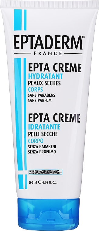 Зволожувальний крем для тіла - Eptaderm Epta Creme Body Mosturizing Cream — фото N1