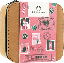 Парфумерія, косметика Набір, 5 продуктів - The Body Shop Bloom & Glow British Rose Essentials Gift