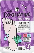 Духи, Парфюмерия, косметика Отшелушивающая маска для ног - W7 Magic Exfoliating Foot Mask