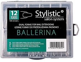 Накладные ногти - Claresa Stylistic Salon Sistem Dual Form Ballerina — фото N1