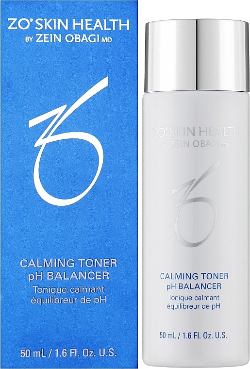 Успокаивающий лосьон для сухой ослабленной и чувствительной кожи лица - Zein Obagi Zo Skin Health Calming Toner — фото N2