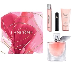 Духи, Парфюмерия, косметика Lancome La Vie Est Belle - Набор (edp/50ml + b/lot/50ml + edp/mini/10ml + mascara/2ml)