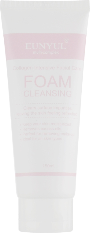 Пінка для вмивання обличчя, колагенова - Eunyul Collagen Foam Cleanser — фото N2