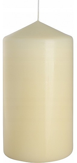 Свеча цилиндрическая 80x150 мм, экрю - Bispol — фото N1