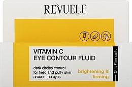 Флюїд для контуру очей з вітаміном С - Revuele Vitamin C Eye Contour Fluid — фото N2