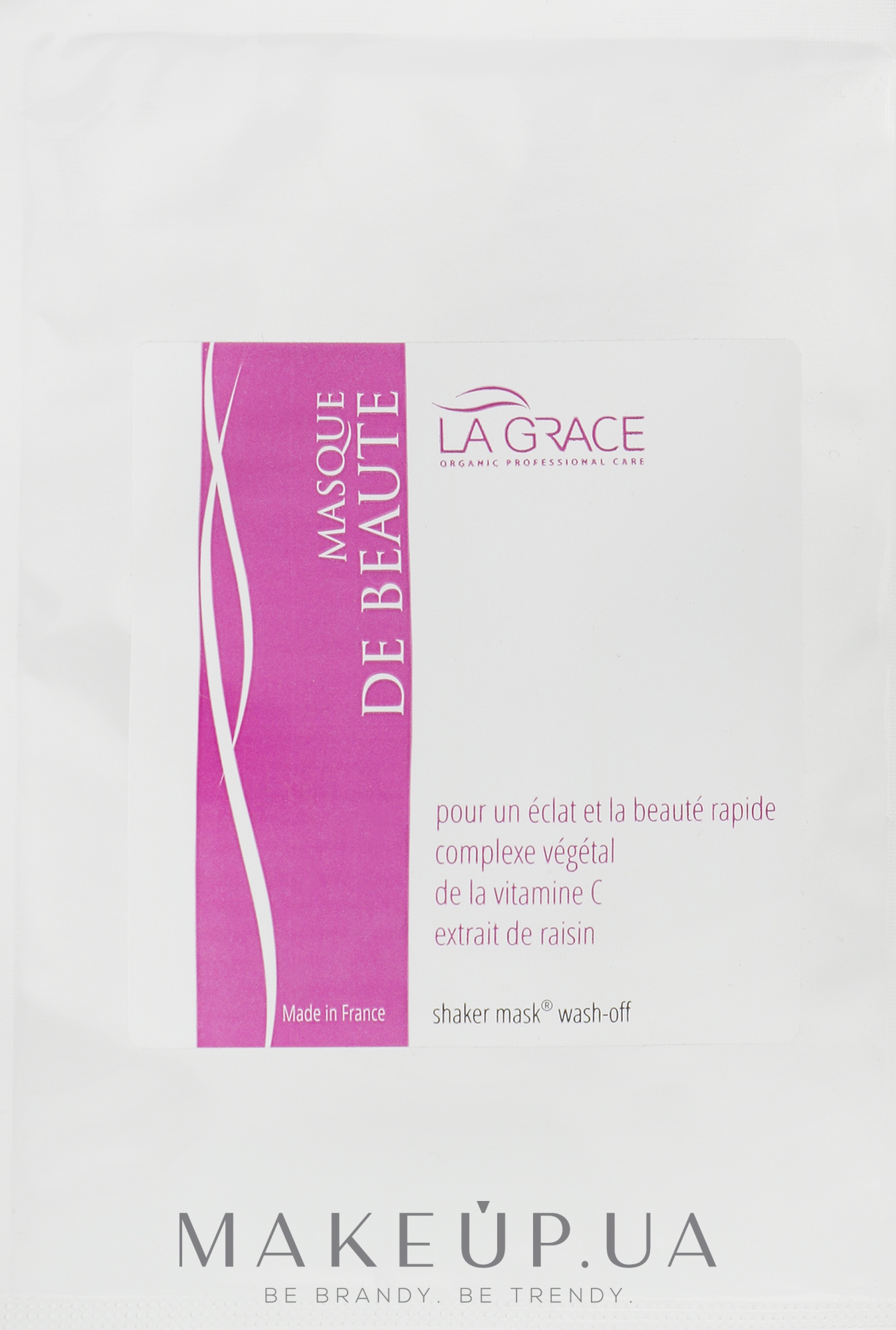 Восстанавливающая маска для лица "Мгновенная красота" - La Grace Masque De Beaute — фото 25g