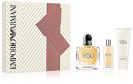 Парфумерія, косметика Giorgio Armani Because It’s You - Набір (edp/100ml + edp/15ml + lotion/75ml)