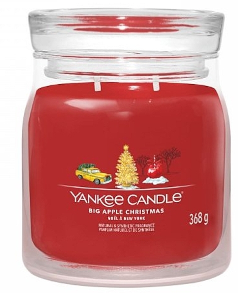 Ароматична свічка в банці "Big Apple Christmas", 2 ґноти - Yankee Candle Singnature — фото N1