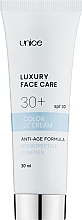 Парфумерія, косметика СС-крем для обличчя - Unice Luxury Face Care Hydropeptide Color CC Cream SPF30