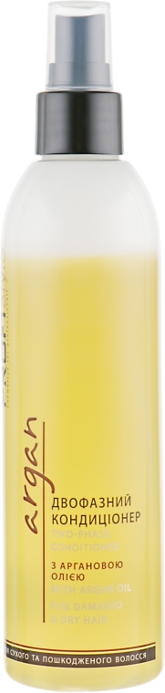 Двофазний кондиціонер з аргановим маслом для сухого і ламкого волосся - Profi style — фото N2