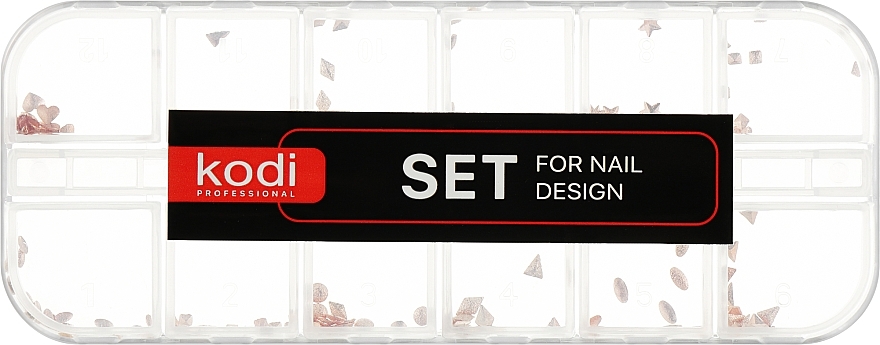 Набір для дизайну нігтів, мікс №3 - Kodi Professional Set For Nail Design — фото N1