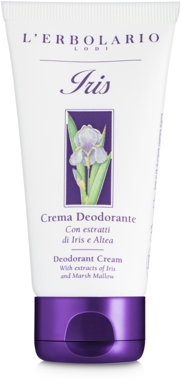 Крем-дезодорант "Ирис" - L'Erbolario Crema Deodorante Iris — фото N1