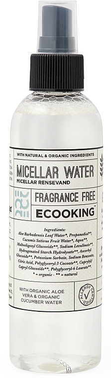Міцелярна вода - Ecooking Micellar Water Fragrance Free — фото N1