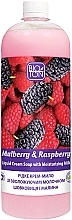 Рідке крем-мило "Шовковиця і малина" - Bioton Cosmetics Active Fruits "Mulberry & Raspberry" Soap (дой-пак) — фото N3