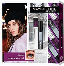 Духи, Парфюмерия, косметика УЦЕНКА Подарочный набор - Maybelline New York The Falsies Ultra Lash Lift (mascara/9.6ml + mascara/7.6ml)*