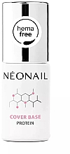 Кольорова база для нігтів - NeoNail Professional Cover Base Protein — фото N1