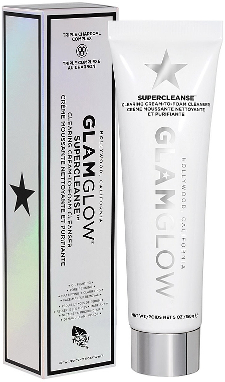 Очищающее средство для лица - Glamglow SuperCleanse Clearing Cream-To-Foam Cleanser — фото N3