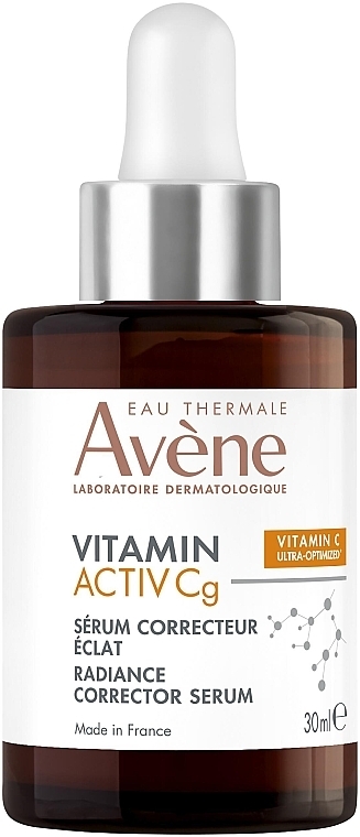 Сыворотка, корректирующая сияние - Avene Eau Thermale Vitamin Activ Cg Radiance Corrector Serum — фото N1