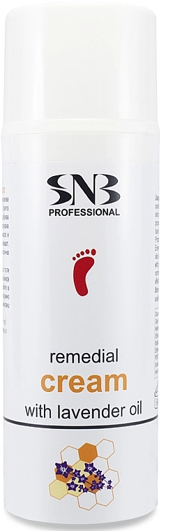 Крем для ніг із прополісом та олією лаванди - SNB Professional Remedial Foot Cream With Propolis And Lavender Oil — фото N1