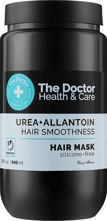 Маска для волосся "Гладкість волосся" - The Doctor Health & Care Urea + Allantoin Hair Smoothness Hair Mask — фото N3