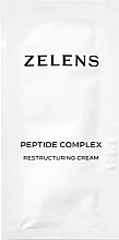 Парфумерія, косметика Відновлювальний крем з пептидним комплексом для обличчя - Zelens Peptide Complex Restructuring Cream (пробник)