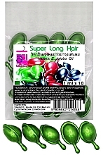 Капсулы для роста и укрепления волос, зеленые - A-Trainer Super Long Hair — фото N2