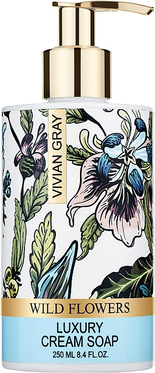 Vivian Gray Wild Flowers - Жидкое крем-мыло для рук — фото N1