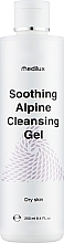 Парфумерія, косметика Гель для сухої та чутливої шкіри - Medilux Soothing Alpine Cleansing Gel