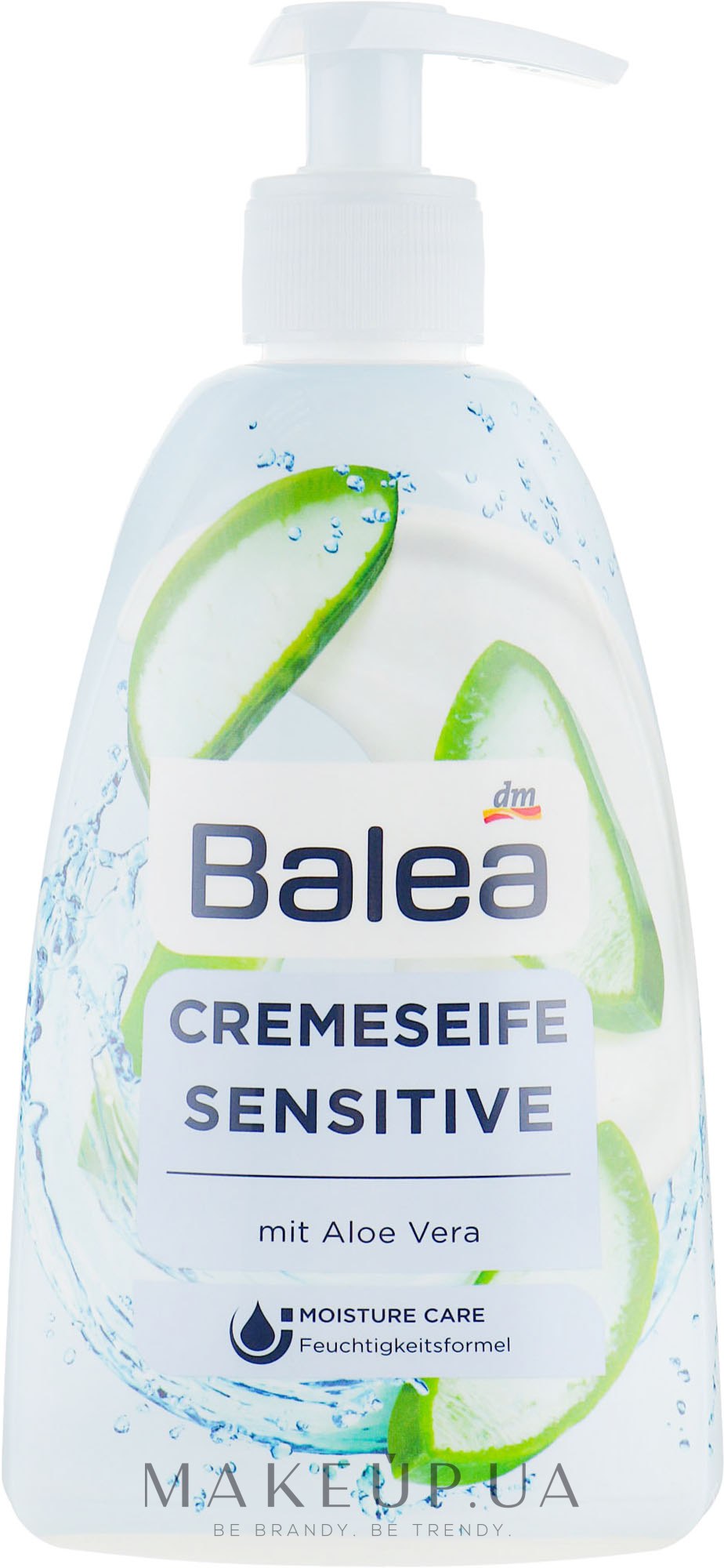Рідке крем-мило з алое вера - Balea Sensitive — фото 500ml