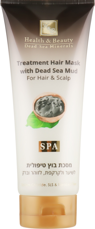 Грязевая маска для волос и кожи головы с минералами Мертвого моря - Health And Beauty Treatment Hair Mask