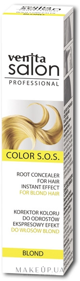 Тонувальний спрей для волосся - Venita Salon Professional Root Concealer for Hair Instant Effect Blond — фото Blond