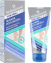Духи, Парфюмерия, косметика Кремовый дезодорант для ног - Farmona Nivelazione For Men Antiperspirant Foot Cream