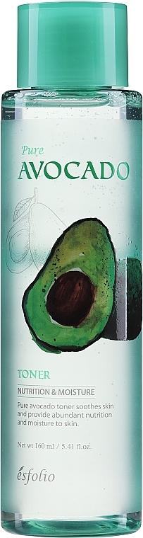 Тонер для обличчя з екстрактом авокадо - Esfolio Pure Avocado Toner — фото N2