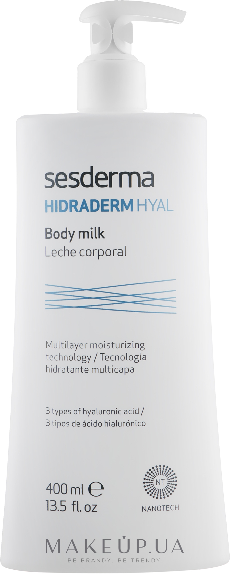 Молочко для тела - SesDerma Laboratories Hidraderm Body Milk — фото 400ml