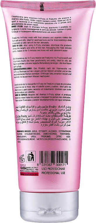 Маска для волос - Freelimix Daily Plus Mask In-Fruit Revitalizing For All Hair Types — фото N3