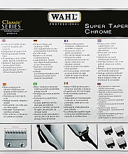 Машинка для стрижки - Wahl Chrome Super Taper — фото N4