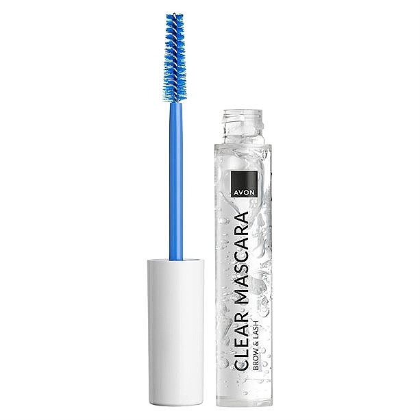 Прозрачная тушь для бровей и ресниц - Avon Clear Mascara Brown&Lash — фото N1