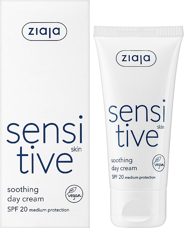 Дневной успокаивающий для чувствительной кожи - Ziaja Sensitive Skin Soothing Day Cream  — фото N2