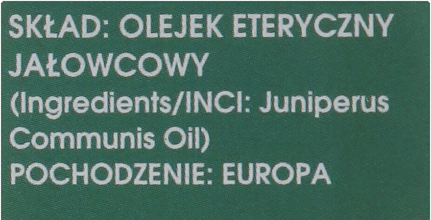 Натуральна ефірна олія ялівцю - Etja Juniperus Communis Oil — фото N4