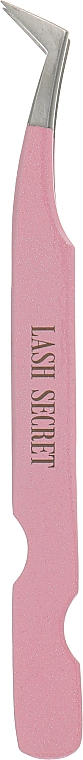 Пинцет L, розовый блеск - Vivienne Lash Secret — фото N1